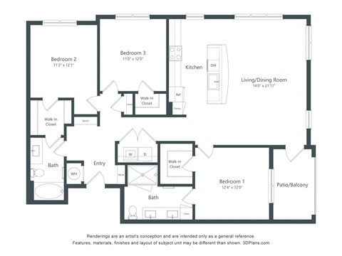 a floor plan of a house